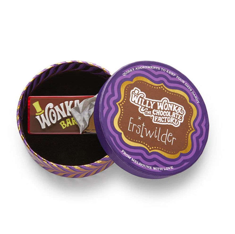 Winning Wonka Bar Brooch