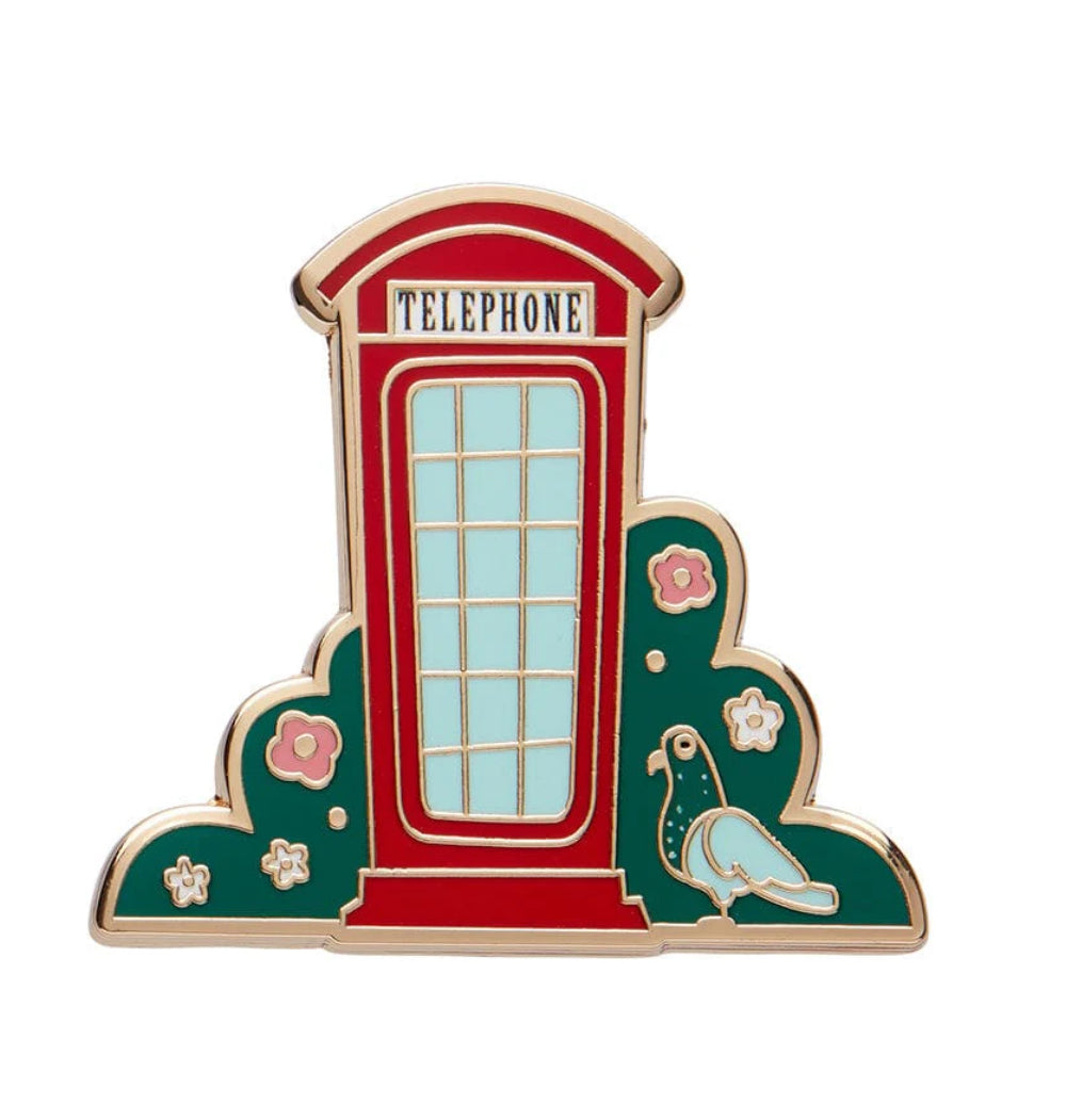 London Calling Enamel Pin