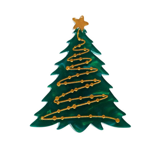 Christmas Tree Mini Brooch