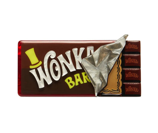 Winning Wonka Bar Brooch