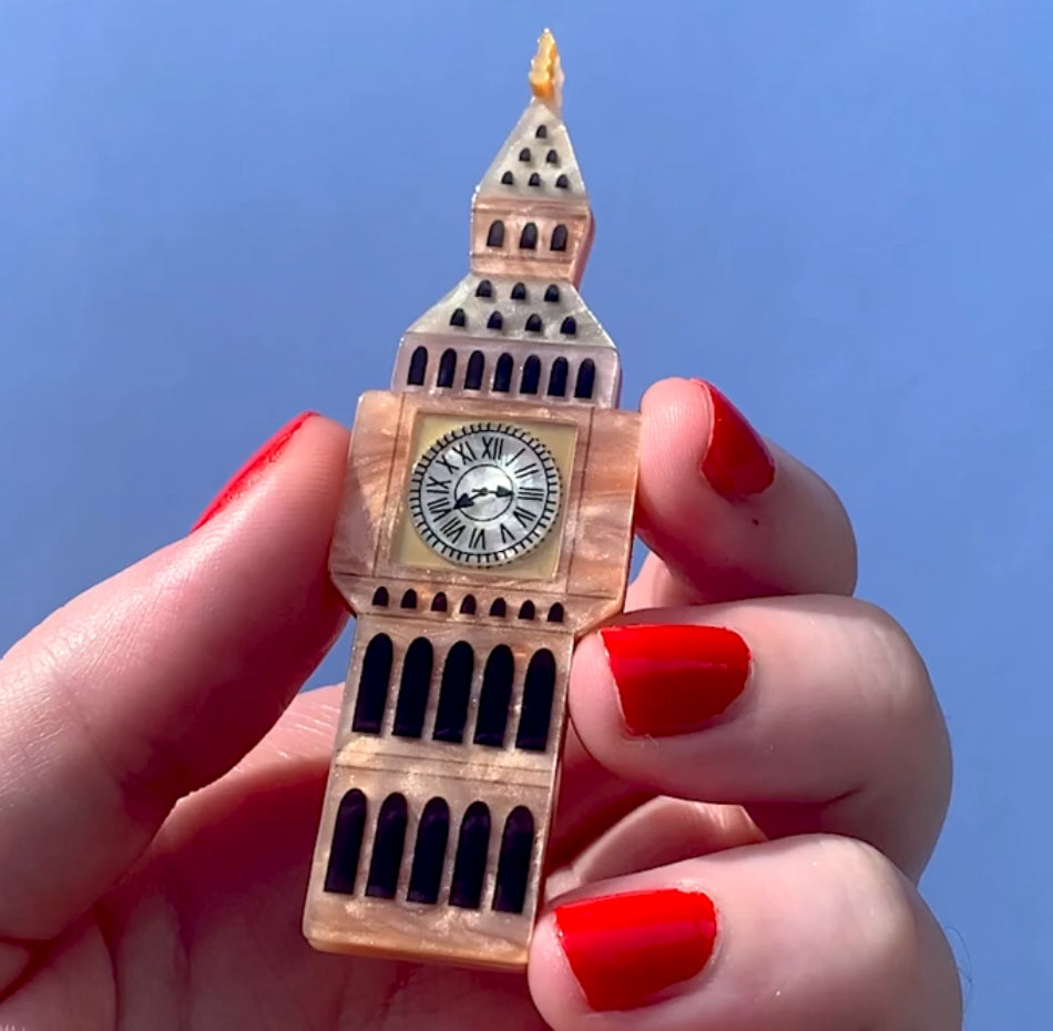 Big Ben Brooch