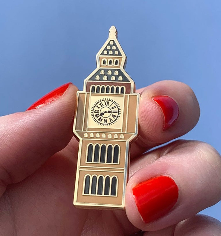 Big Ben Enamel Pin