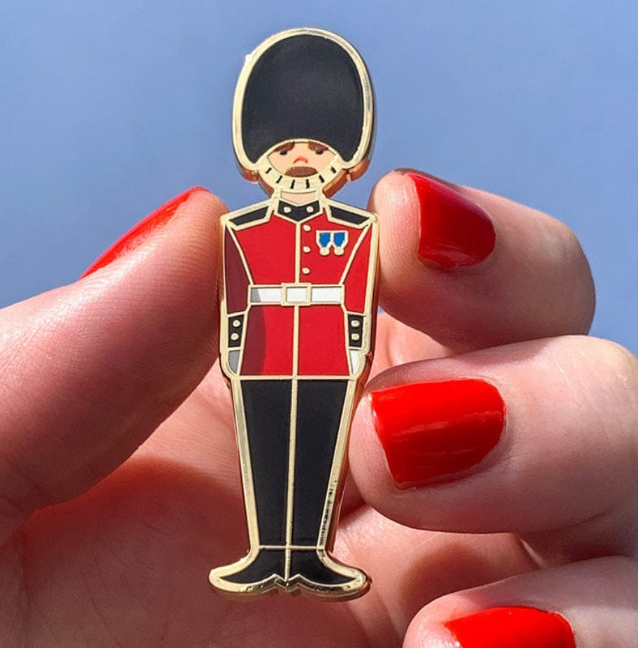 Changing of the Guard Enamel Pin