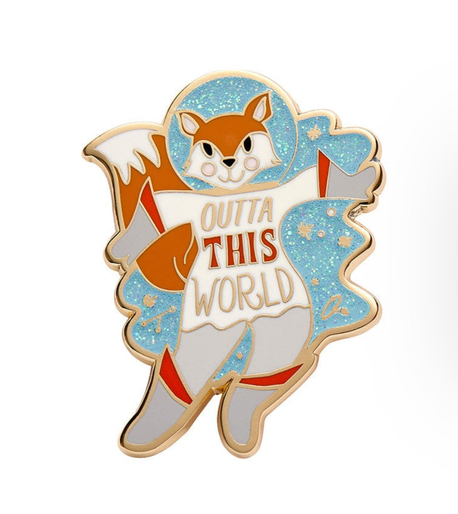 Outta This World Enamel Pin