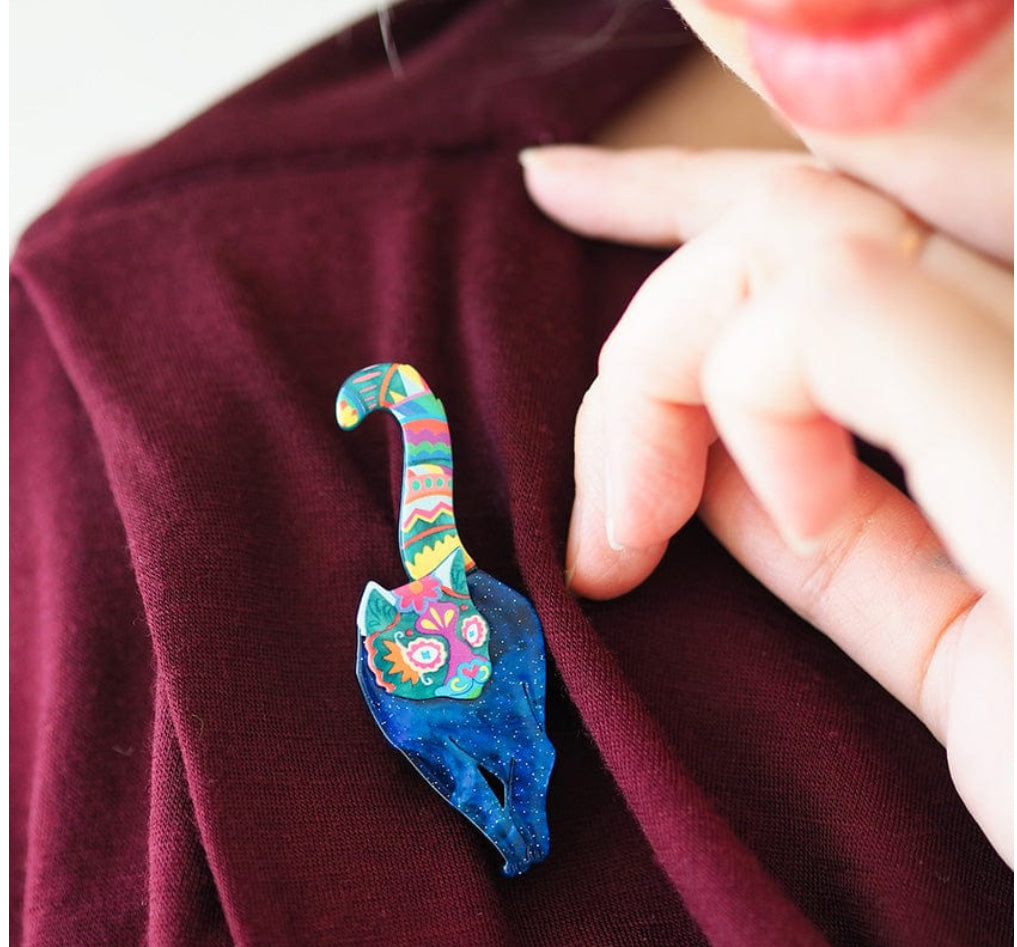 Frida's Cat Brooch