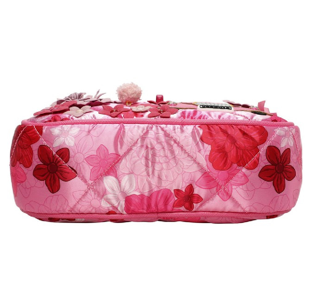 Vendula X Pink Ribbon Foundation - London Cats & Corgis Floral Camera Bag - Preorder