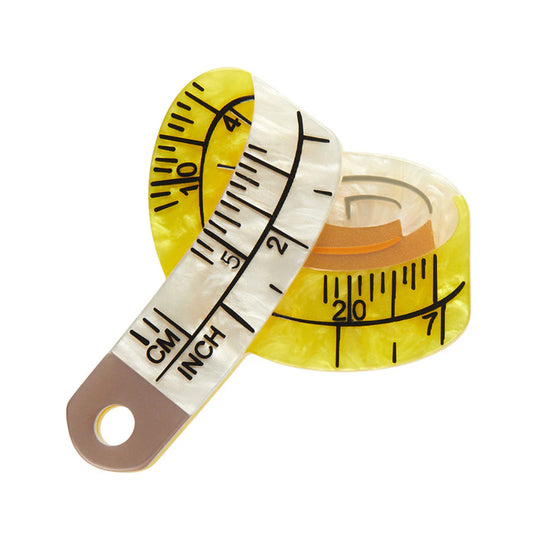 Measure Up Brooch