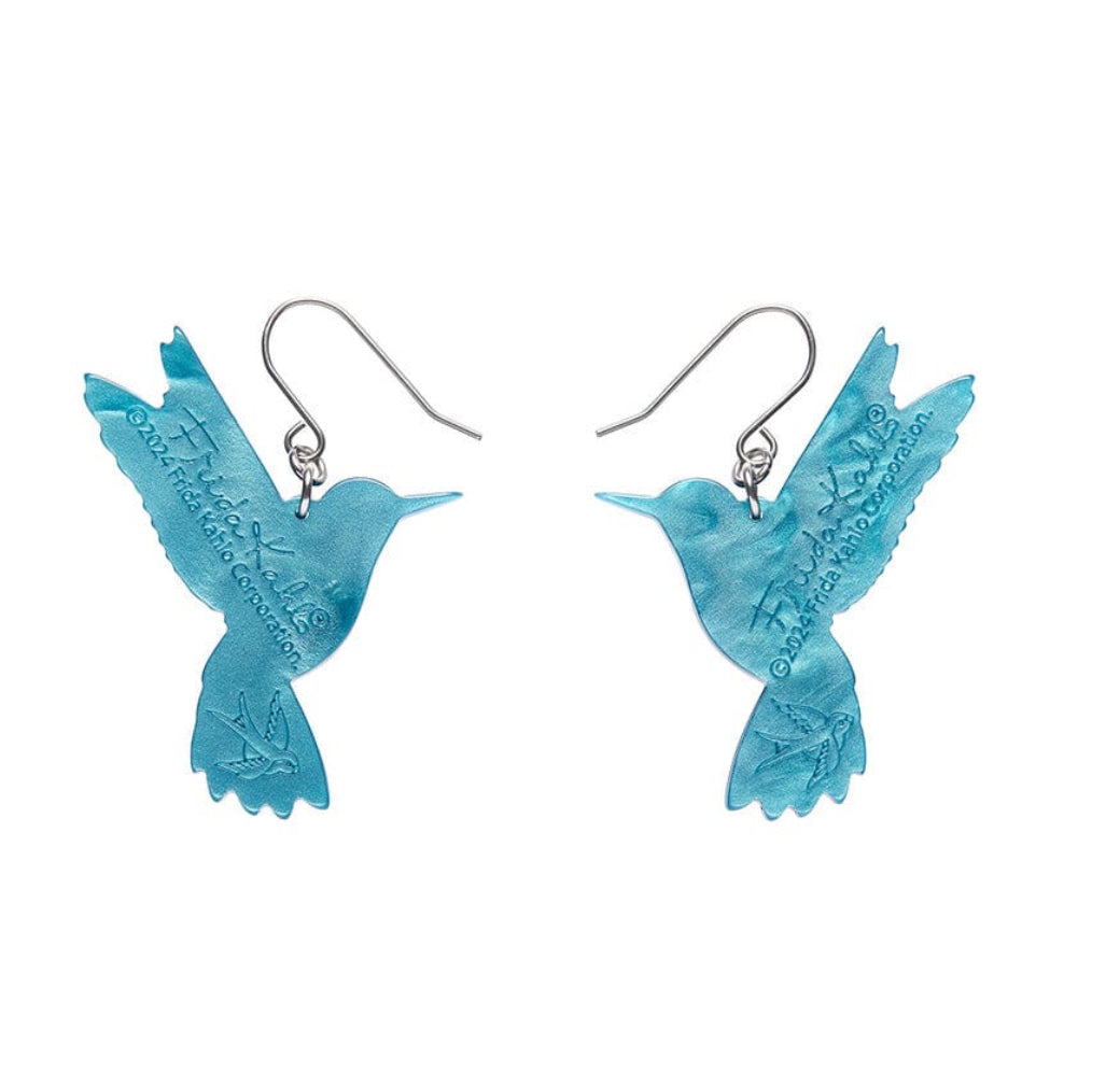 Frida's Hummingbird Drop Earrings