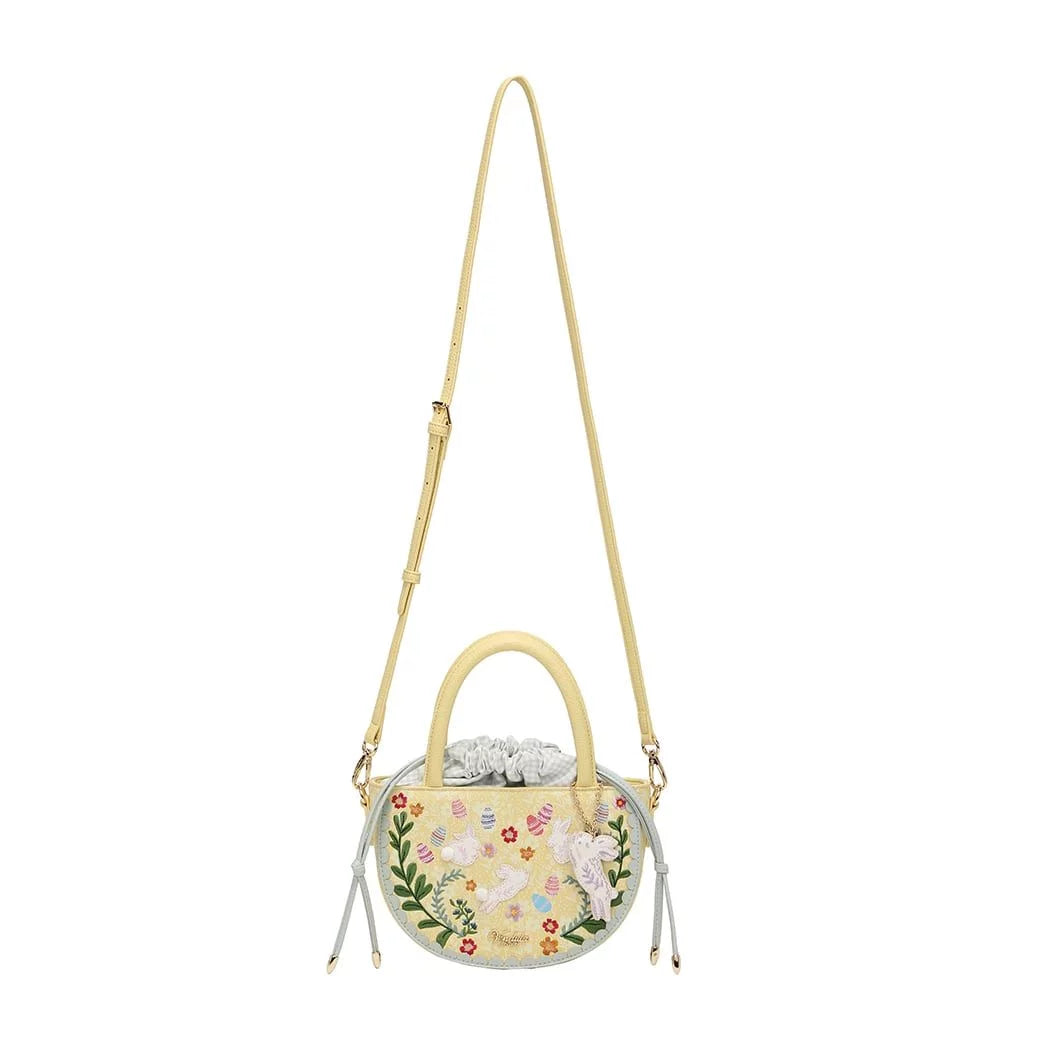 Woodland Rabbits Kingsley Half Moon Crossbody