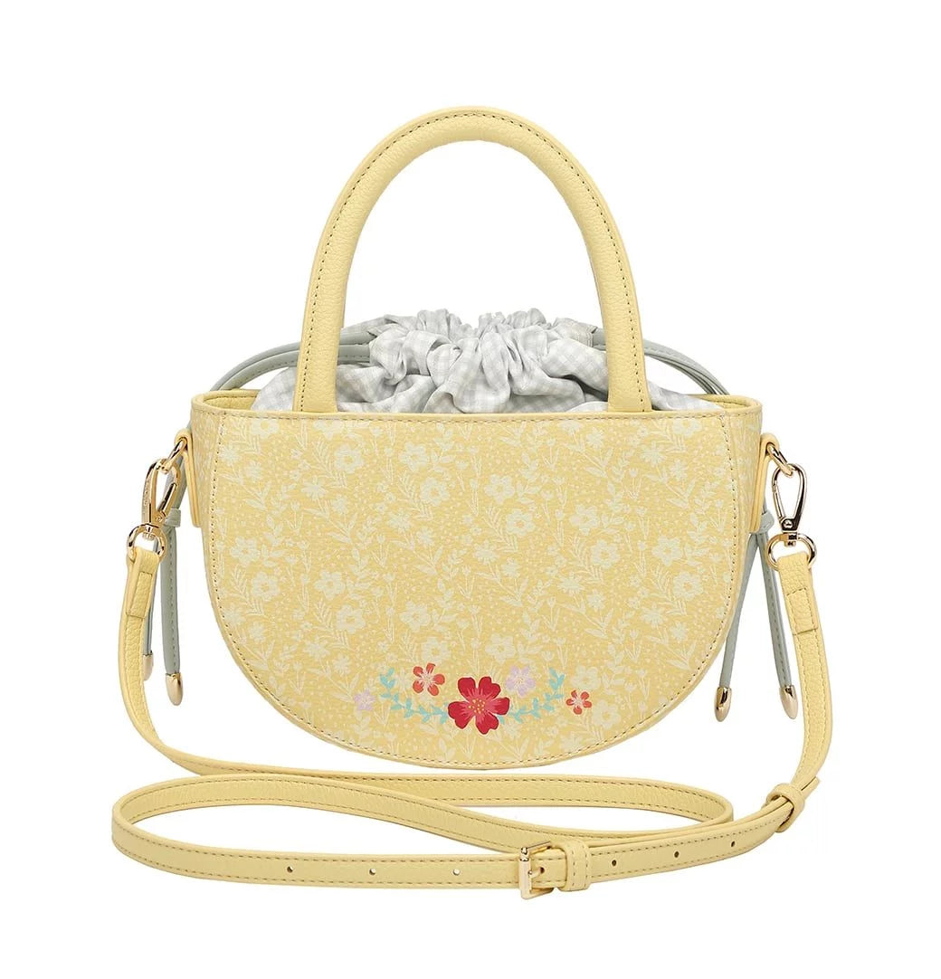 Woodland Rabbits Kingsley Half Moon Crossbody