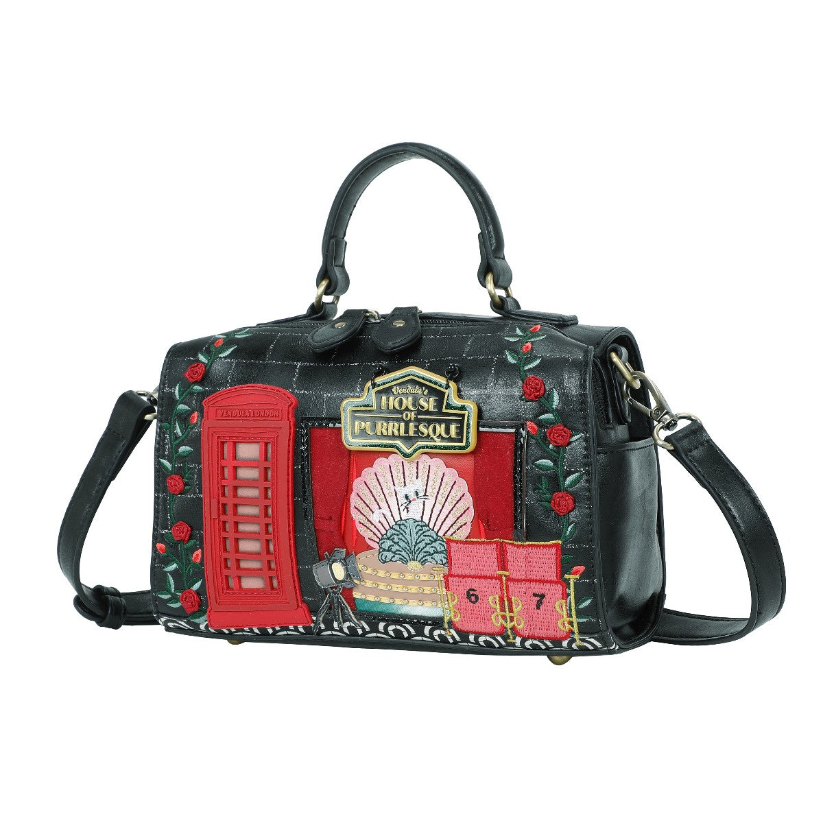 VENDULA'S PURRLESQUE CLUB HOLLIS BAG