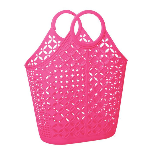 SUN JELLIES ATOMIC TOTE BERRY PINK